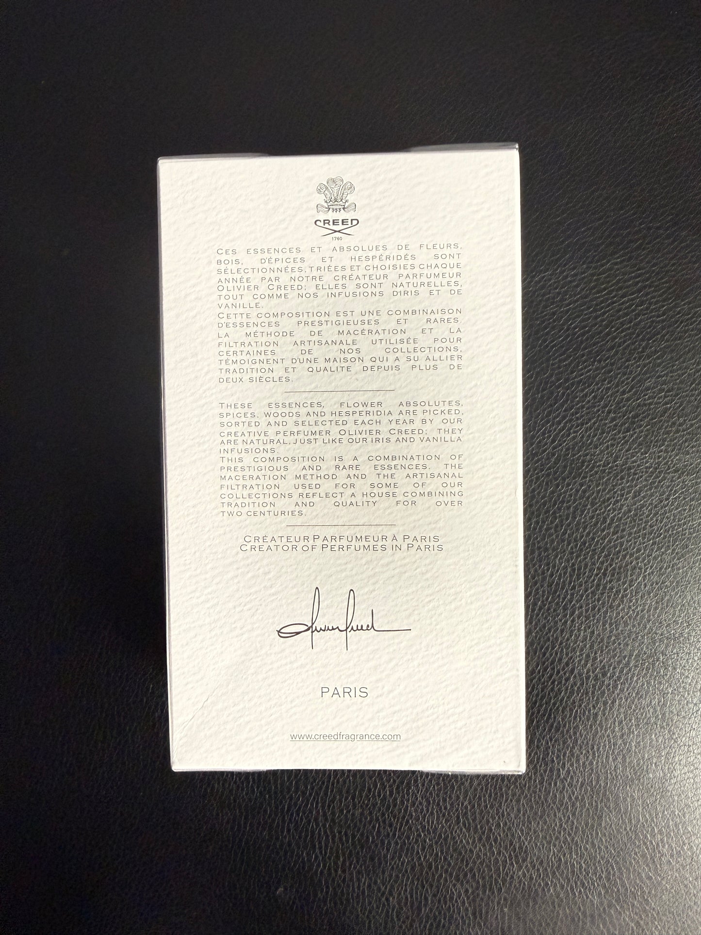 Creed Millesime Imperial Unisex Eau De Parfum Spary - 3.3Oz SEALED