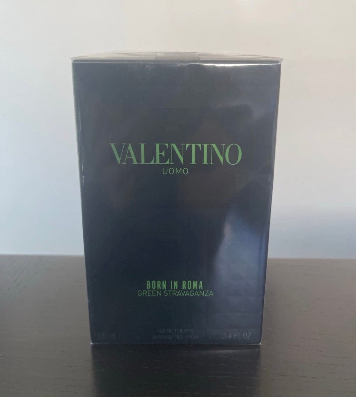 Valentino Uomo Born in Roma Green Stravaganza EDT 100ml/3.4 oz Brand New Sealed