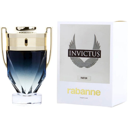 Paco Rabanne Men's Invictus Parfum 3.4 oz